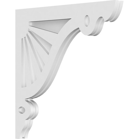 Ekena Millwork Marshall Architectural Grade PVC Corbel, 1 7/8"W X 22"D X 22"H CORP01X22X22MA